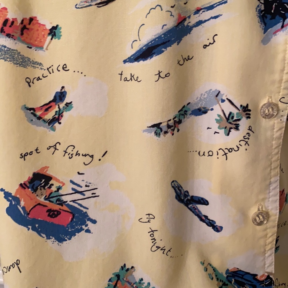 Vintage Liz Claiborne short sleeve button down shirt - Picture 3 of 4